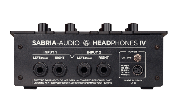 Headphones IV Back - Sabria-Audio®